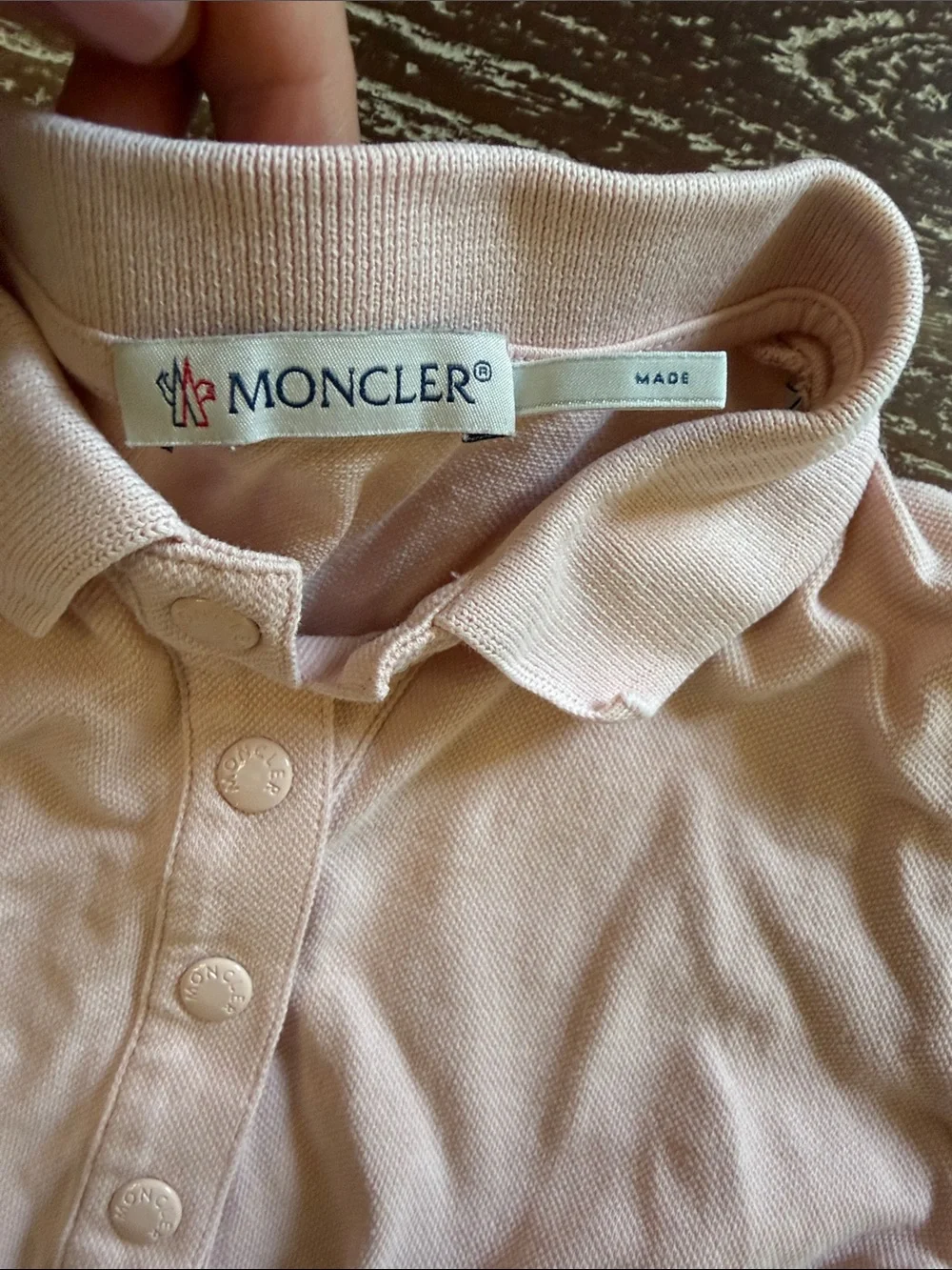 Moncler polo style